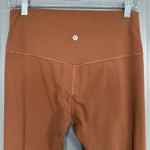 Lululemon Align Copper Brown Hi Rise Leggings Size 10 - Picture 5 of 6